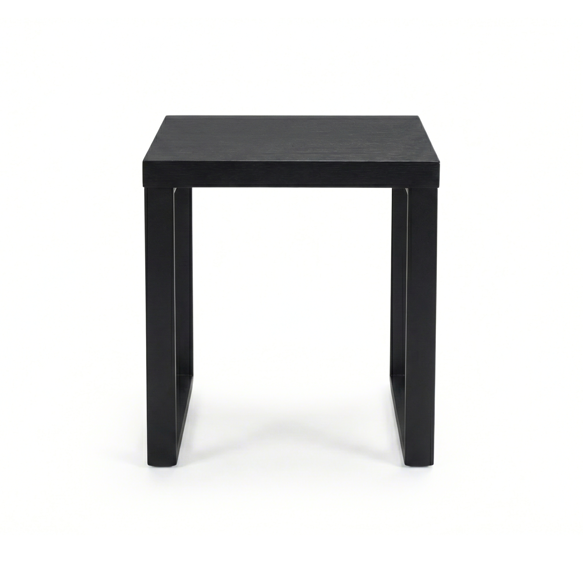 David Wood End Table: Black